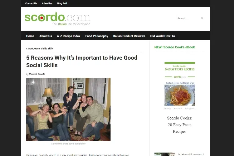 Why is being social important?