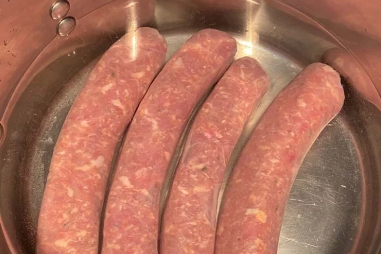Step 1: Simmer the Sausage in Water