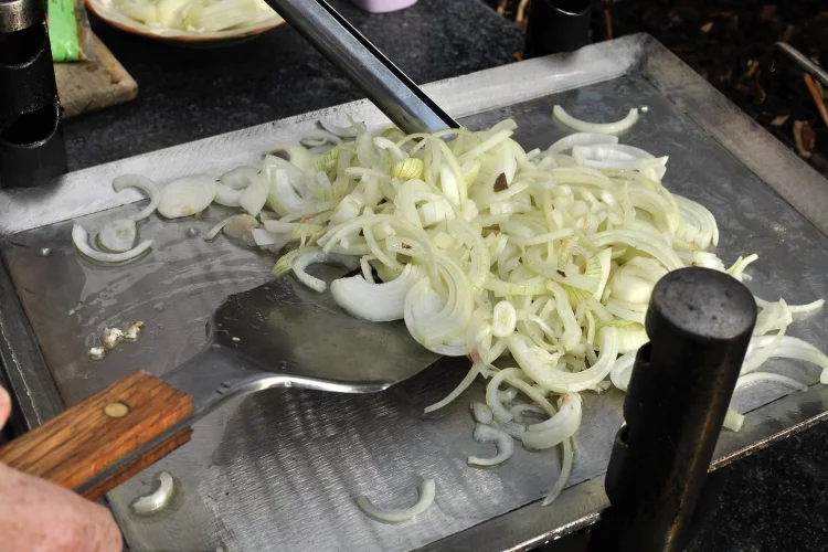 Step 4: Sauté Onions