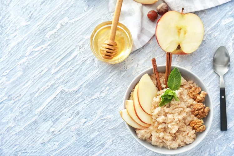 Apple Cinnamon Steel Cut Oats