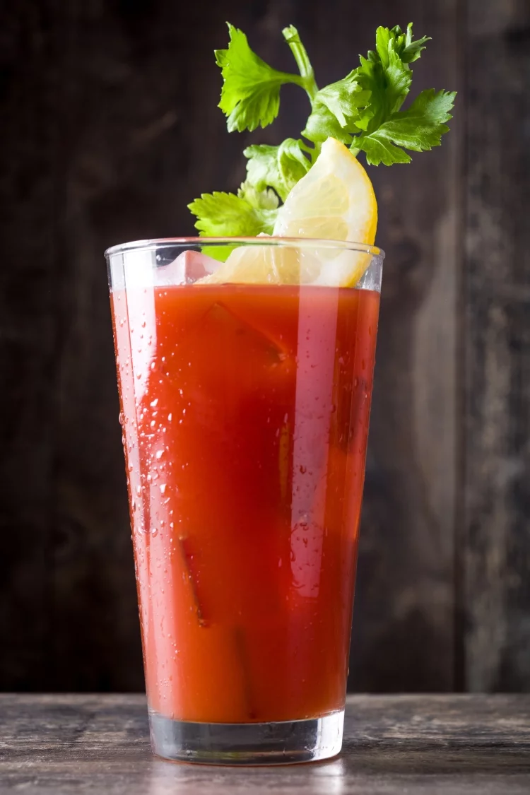 Tomato Juice and Lemon:
