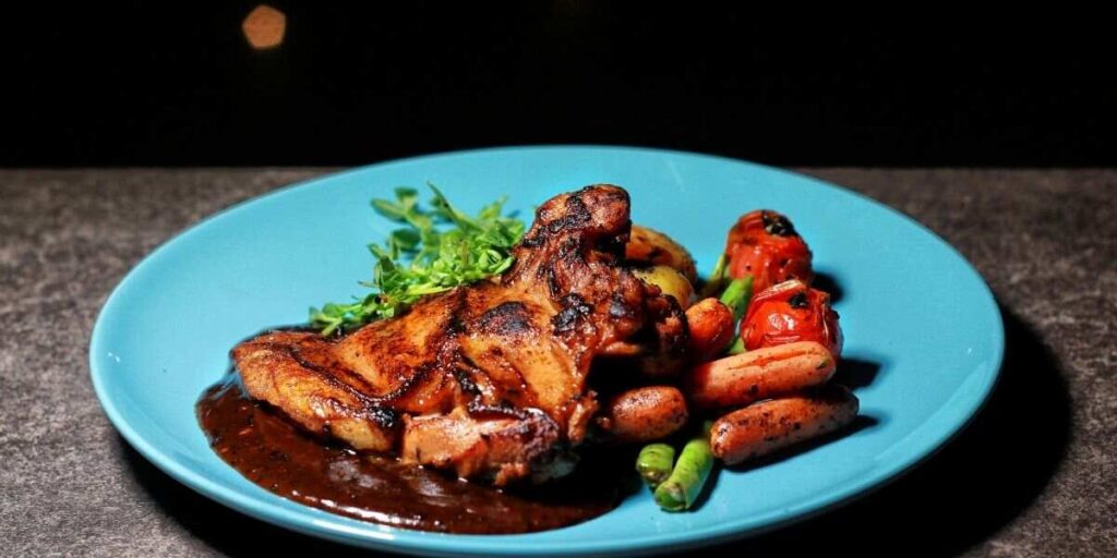 Baby Carrots With Chicken Chops