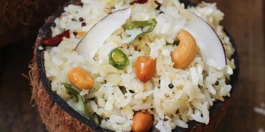 Fluffy Coconut Rice